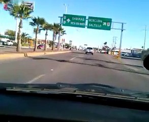 Entrando a Sabinas Coahuila