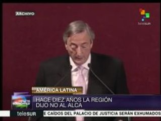 Hace 10 años la Cumbre de las Américas dijo "no al ALCA"