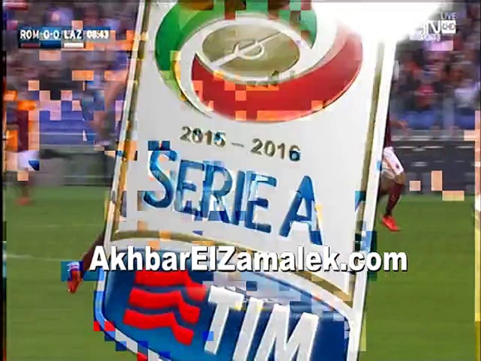 اهداف مباراة ( روما 2-0 لاتسيو )  الدوري الإيطالى