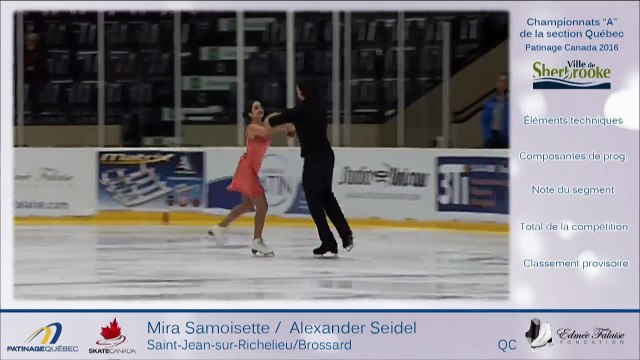 CSA2016-Québec, Junior Danse Libre