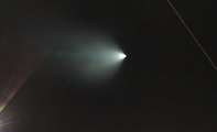 California: UFO -  Strange Light Streaking Across The Sky