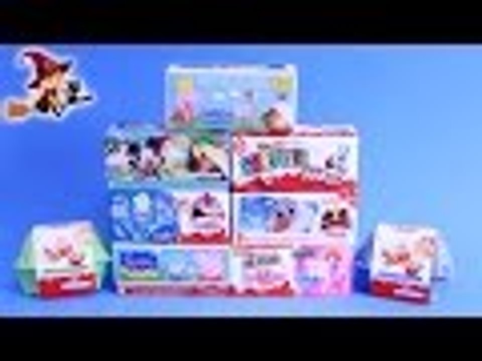Huevos Sorpresa de Peppa Pig Mickey Mouse Frozen y Kinder Sorpresa