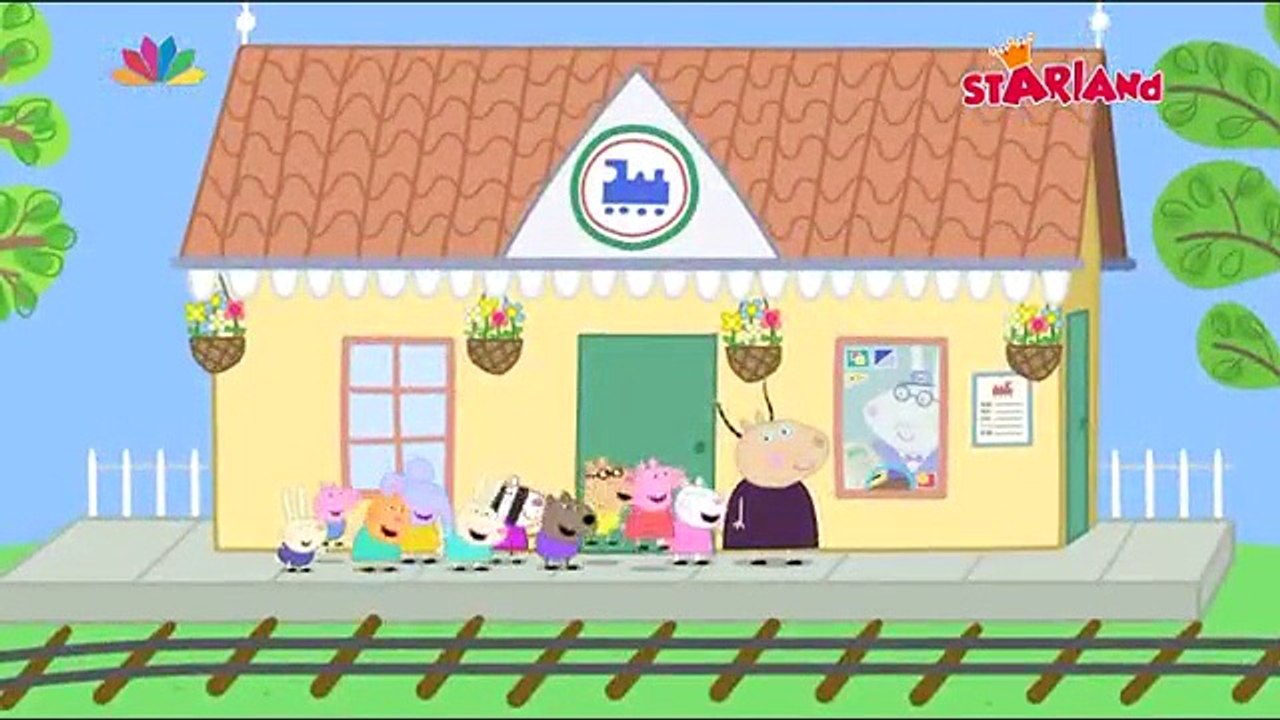 Πέππα το γουρουνάκι S03E18 Βόλτα με το τραίνο