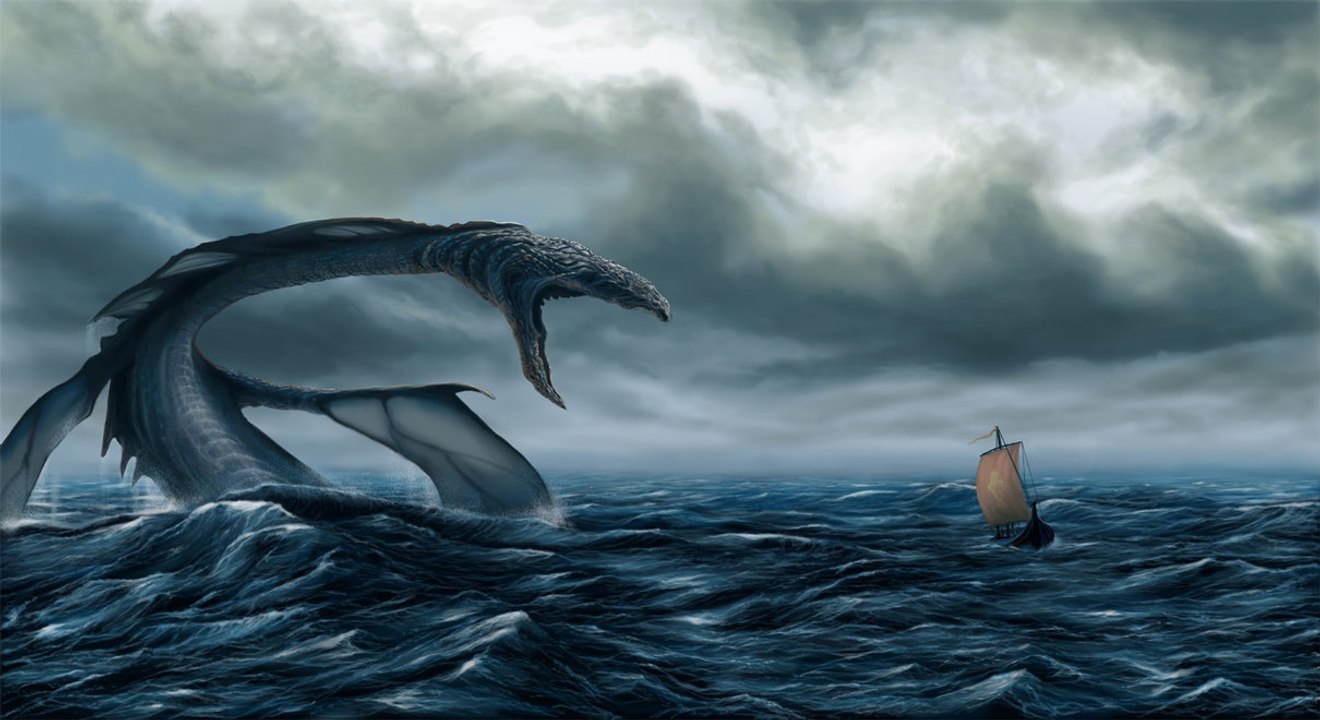 Biggest Sea Monster caught on Camera