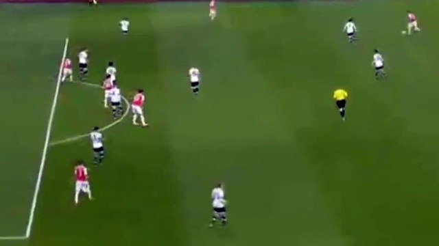 Kieran Gibbs Goal - Arsenal 1-1 Tottenham Premier League 2015 HD