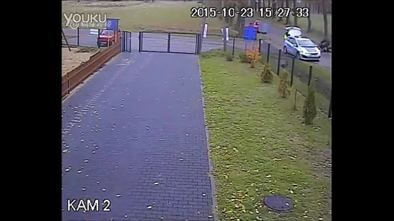 Pedestrian Hit by Car then Speeding Car Crash with Police and Rolls Over