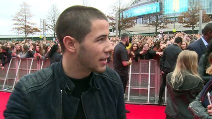 Nick Jonas loves his British fans and single life