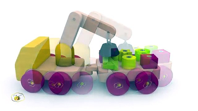 Shapes for babies toddlers kids children kindergarten. Learn shapes with a shape sorter truck