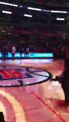 Singing Live From The Staples Center