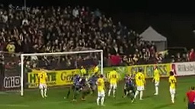 Falkenberg - Sirius 1-1. Andreas Erikssons Mål. Allsvenskan Qualification 8⁄11⁄15