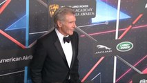 Harrison Ford Makes Rare Appearance At 'Brittania Awards'
