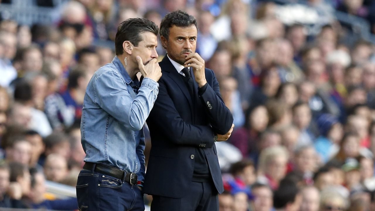 Luis Enrique's FC Barcelona vs Villarreal from the sidelines