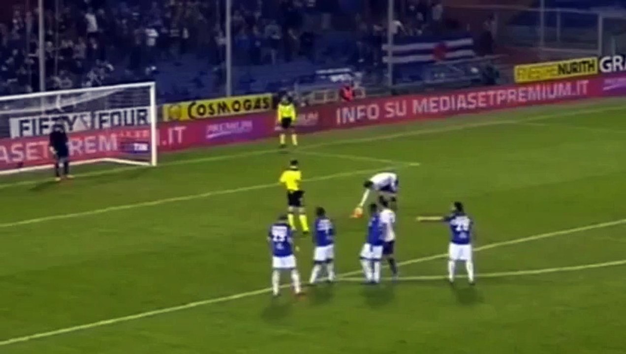 Josip Ilicić Goal - Sampdoria 0-1 Fiorentina Serie A 2015