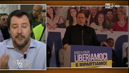 Salvini a "In 1/2 ora" - 08/11/2015: "Io sono europeista".