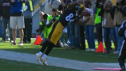 Can't-Miss Play: Antonio toe-tap on the sideline