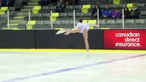 Olivia Gran -  Novice Women Free - 2016 Skate Canada BC/YK Sectional Championships