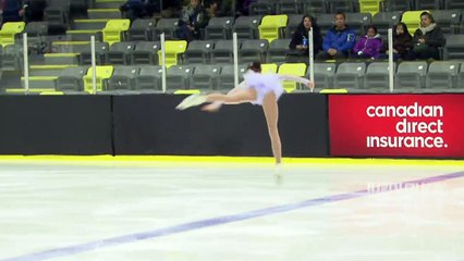 Olivia Gran -  Novice Women Free - 2016 Skate Canada BC/YK Sectional Championships