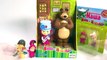 Masha and the bear toys Masha i Medved Маша и Медведь Surprise eggs toys