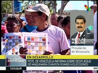 Maduro: Venezuela va por el camino electoral a hacer una revolución