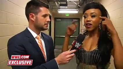 Alicia Fox reveals her new hairdo  Raw Fallout, November 2, 2015