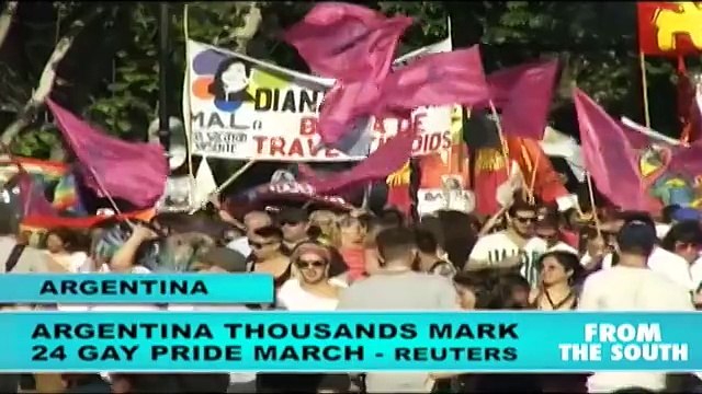 Argentina: Thousands Mark 24th Annual Gay Pride March