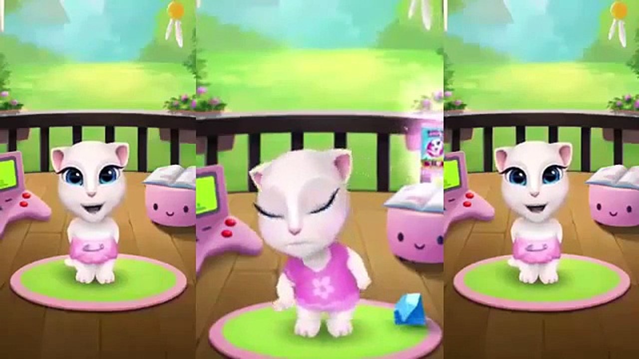 My Talking Angela | Old Macdonald Had A Farm & English Childrens Songs