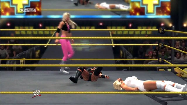 WWE Rosa Mendes Vs Brooke Tessmacher Vs Kelly Kelly show