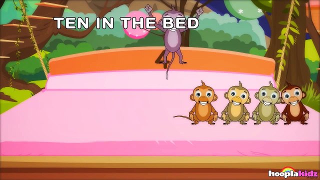 Five Little Monkeys Nursery Rhymes Collection | Cartoon Animation Nursery Rhyme Songs for