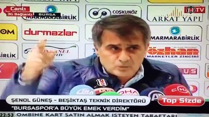 Şenol Güneş: "Senin kaptanın yalvardı bana gelmek için."