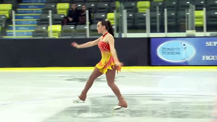 Shaelynne Macaulay - Junior Women Free - 2016 Skate Canada BC/YK Sectional Championships