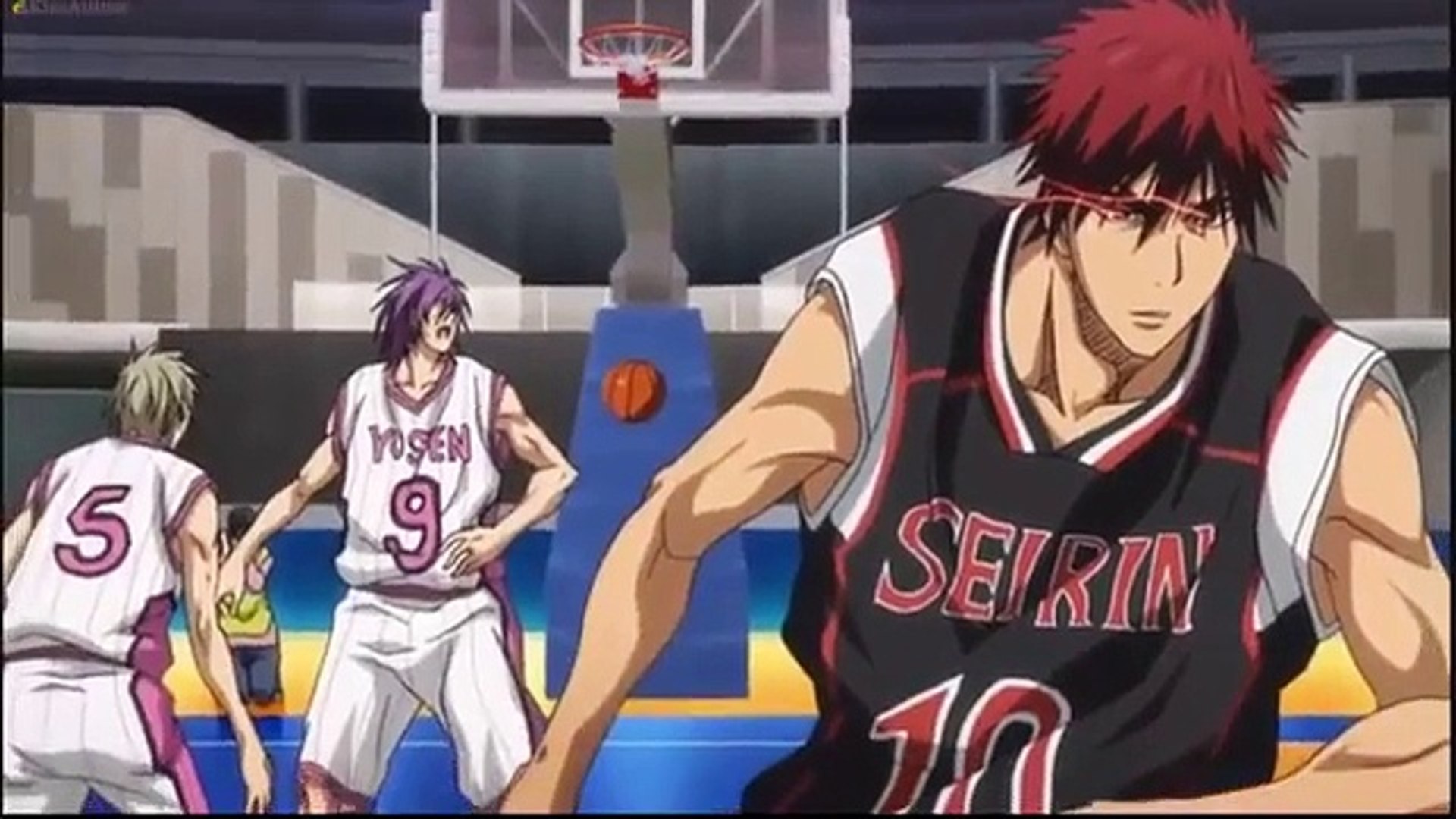 kuroko no Basket 2 Kagami in zone Vs Yosen - Dailymotion Video