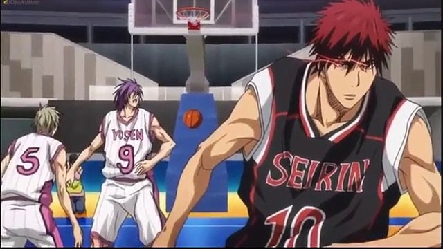kuroko no Basket 2 Kagami in zone Vs Yosen
