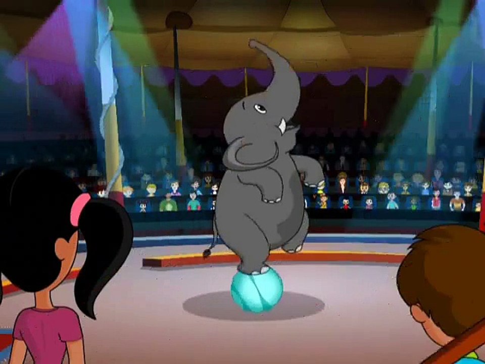 Kids Song - Elephant Steps Circus song for children by Patty Shukla ...