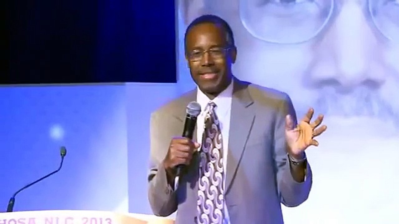2013 Ben Carson Got Jokes About Back Before Cops Would Shoot You