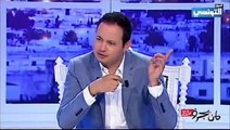 دخول الهاشمي الحامدي في هيستيريا ورميه الميكروفون وانسحابه غاضبا من البرنامج