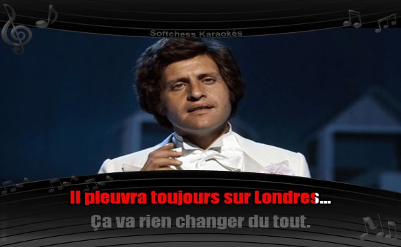 Joe Dassin - Ça va pas changer le monde (karaoké réalisé par Softchess)