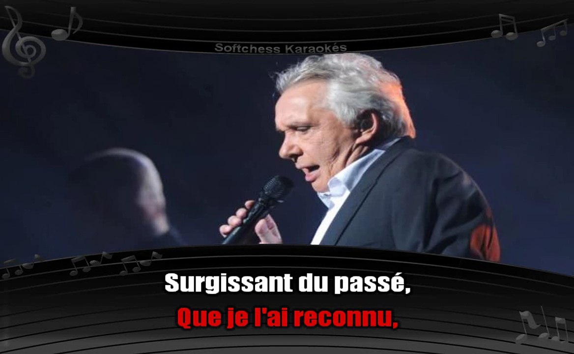 Michel Sardou - L'aigle noir live 2013 (karaoké réalisé par Softchess)