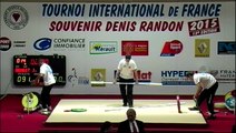 AS 2/3 Tournoi international haltérophilie Denis Randon 2015 13ème édition Clermont-l'Hérault (34)