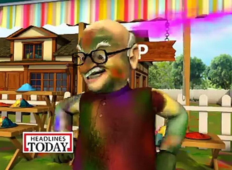 So sorry very funny Political HOLI in india