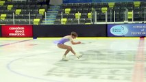 Ajsha Gorman - Junior Women Free - 2016 Skate Canada BC/YK Sectional Championships