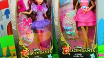 Disney Descendants Audrey and Jane Dolls Toy Review. DisneyToysFan.