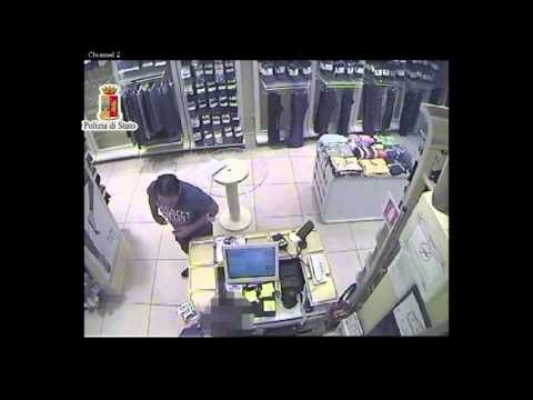 Palermo - Arrestato rapinatore terrore della zona Tribunale (08.11.15)