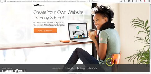 Create Wix website FREE