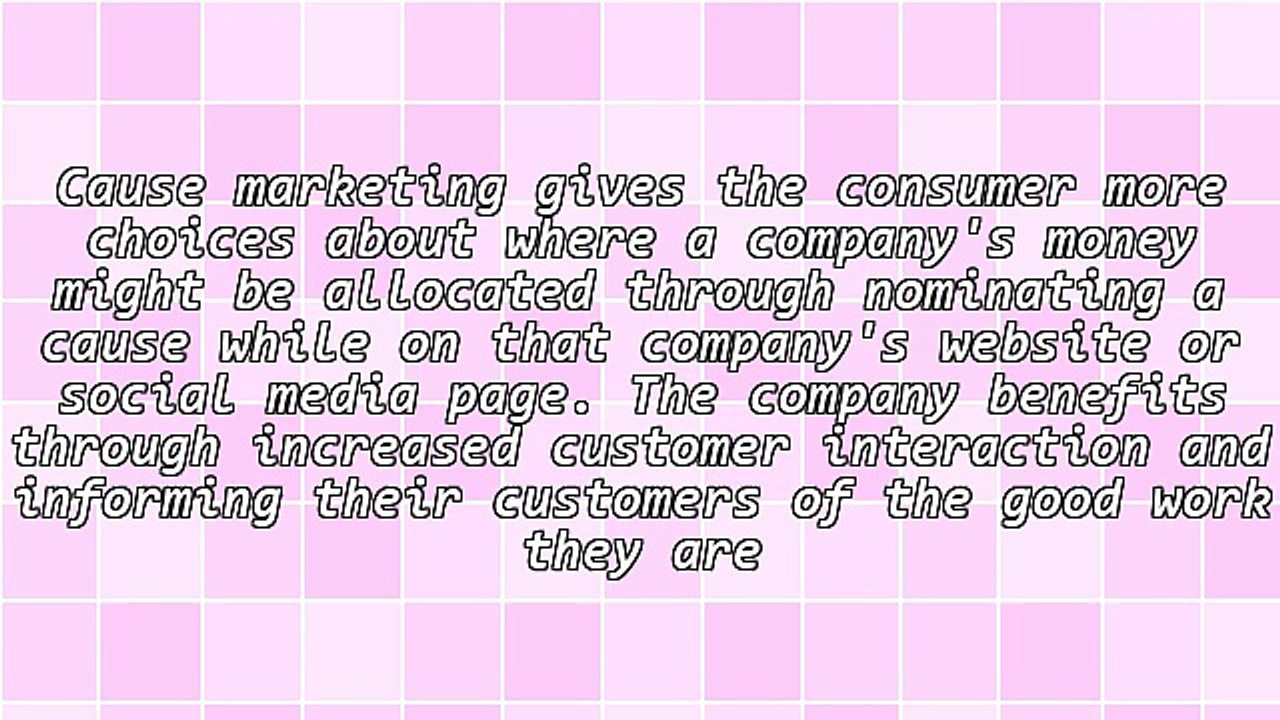 Taking Cause Marketing Online