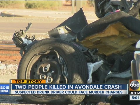 Two young adults die after impaired, speeding driver hits them