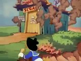 Pato donald Donald agente anti novillos. Dibujos animados de Disney espanol latino.
