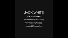 Jack White photorealistic portrait