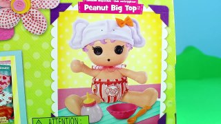 Lalaloopsy Babies Diaper Surprise Peanut Big Top Doll Toy Unboxing Review