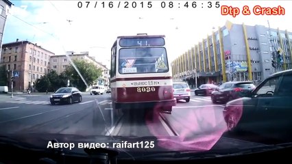Видео аварии дтп происшествия за сегодня 18 июля 2015 Car Crash Compilation july