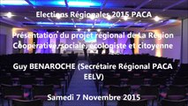 Guy-BENAROCHE / Elections régionales  PACA/Meeting / 1er décembre 2015 / Marseille